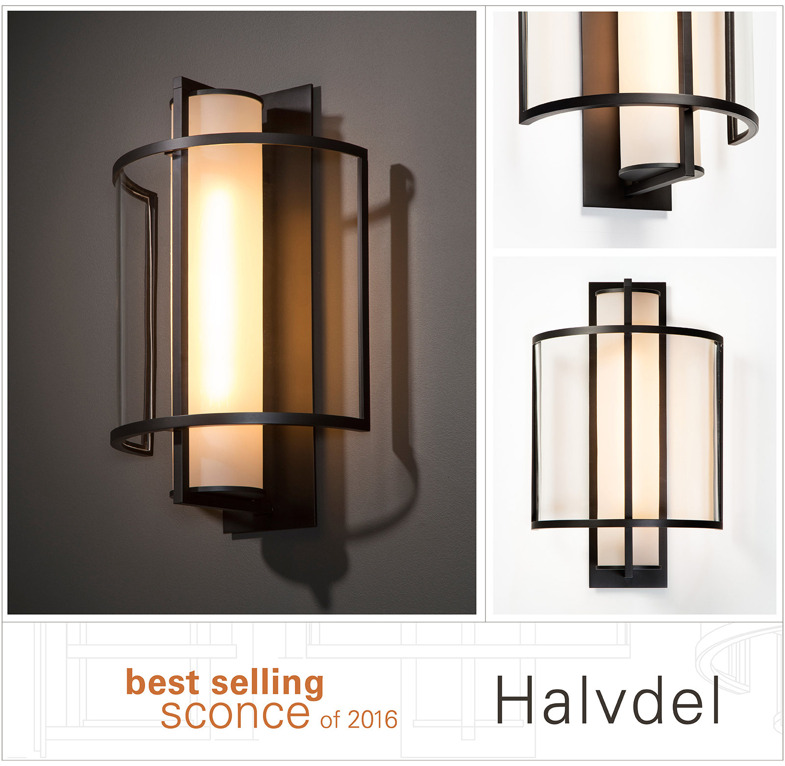 Halvdel Sconce